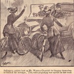 Suffragette Cyclists Take On Churchill