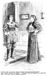 Gertrude and Jessie, Punch, 1895