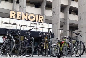 Renior with bikes, www.sheilahanlon.com