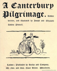 A Canterbury Pilgrimage Title Page